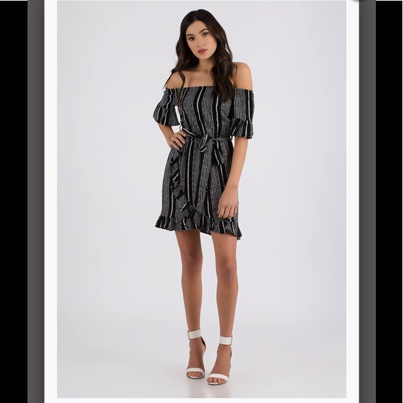 Ruffled Off-Shoulder Dress 💕 - Picture 7 of 8